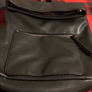 Extra large black backpack